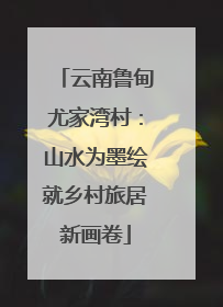 云南鲁甸尤家湾村：山水为墨绘就乡村旅居新画卷