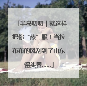 半岛叨叨｜就这样把你“蒸”服！当拉布布的风刮到了山东馒头界……