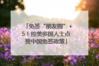 免签“朋友圈”+5！拉美多国人士点赞中国免签政策