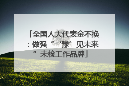 全国人大代表金不换：做强“‘豫’见未来”未检工作品牌