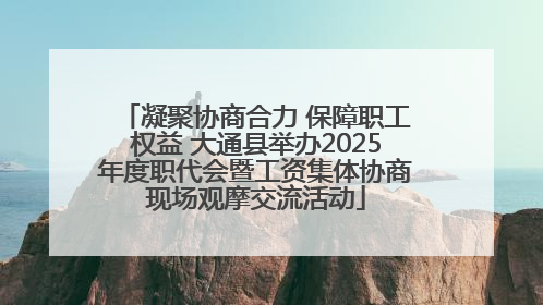 凝聚协商合力 保障职工权益 大通县举办2025年度职代会暨工资集体协商现场观摩交流活动