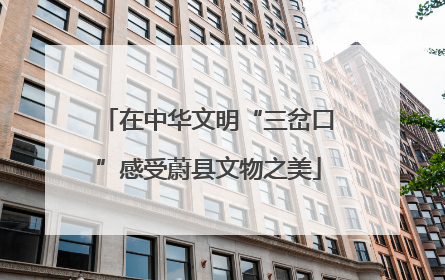 在中华文明“三岔口”感受蔚县文物之美