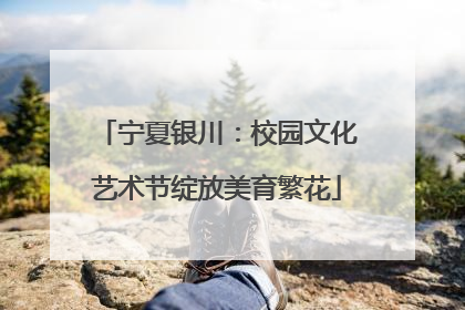 宁夏银川：校园文化艺术节绽放美育繁花