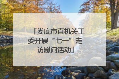 娄底市直机关工委开展“七一”走访慰问活动