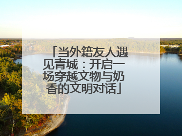 当外籍友人遇见青城：开启一场穿越文物与奶香的文明对话
