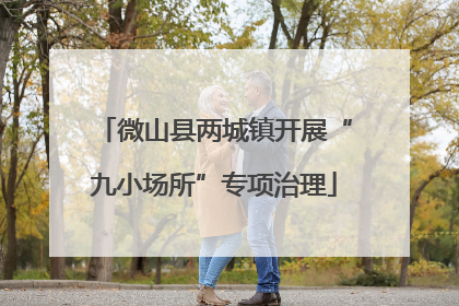 微山县两城镇开展“九小场所”专项治理