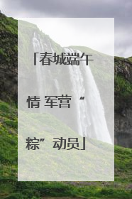 春城端午情 军营“粽”动员