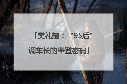樊礼耀：“95后”调车长的攀登密码