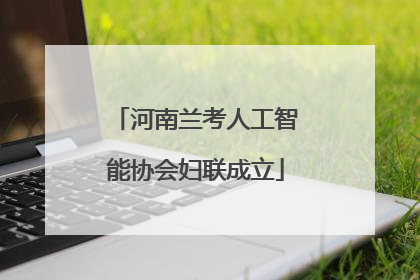 河南兰考人工智能协会妇联成立