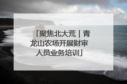 聚焦北大荒｜青龙山农场开展财审人员业务培训