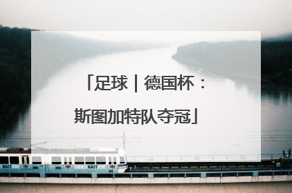 足球｜德国杯：斯图加特队夺冠