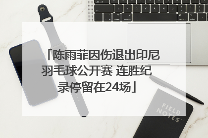 陈雨菲因伤退出印尼羽毛球公开赛 连胜纪录停留在24场