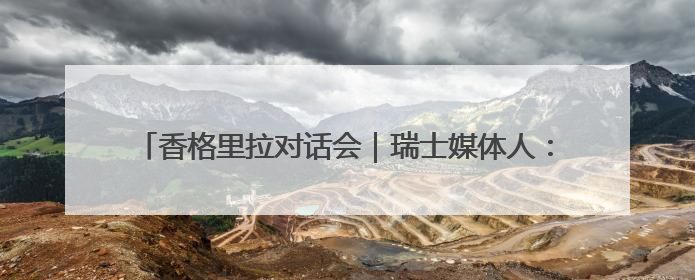 香格里拉对话会｜瑞士媒体人：美国施压盟友“极不理性” 欧洲国家无意与中国“脱钩断链”