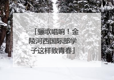 骊歌唱响！金陵河西国际部学子这样致青春