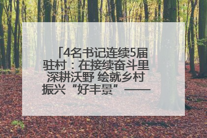 4名书记连续5届驻村：在接续奋斗里深耕沃野 绘就乡村振兴“好丰景”——浦发银行南京分行助力脱贫攻坚、帮促乡村振兴记事（二）